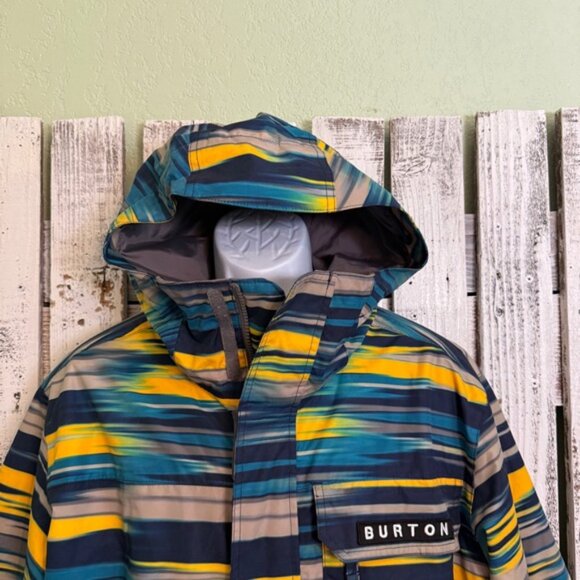 Burton Mountain Dew Collab Jacket Dryride Snowboarding Ski Snow Coat Mens XL - Picture 9 of 15